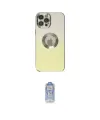 ieg™ iPhone 12 Pro Max Kılıf Kutup Yansıma Özel Seri - Siyah Joko Magic 5D Cam