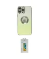 ieg™ iPhone 12 Pro Max Kılıf Kutup Yansıma Özel Seri - Siyah Polymer Nano Ekran Koruyucu