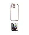 ieg™ iPhone 12 Pro Max Kılıf Nova Asil Özel Seri - Şeffaf Temperli Cam Ekran Koruyucu