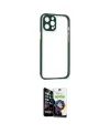 ieg™ iPhone 12 Pro Max Kılıf Nova Asil Özel Seri - Şeffaf Temperli Cam Ekran Koruyucu
