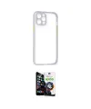 ieg™ iPhone 12 Pro Max Kılıf Nova Asil Özel Seri - Şeffaf Temperli Cam Ekran Koruyucu