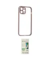 ieg™ iPhone 12 Pro Max Kılıf Nova Asil Özel Seri - Siyah 20D Premium Cam Ekran Koruyucu