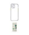 ieg™ iPhone 12 Pro Max Kılıf Nova Asil Özel Seri - Siyah 20D Premium Cam Ekran Koruyucu