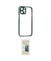 ieg™ iPhone 12 Pro Max Kılıf Nova Asil Özel Seri - Siyah 6D Mat Seramik Hayalet Nano Ekran Koruyucu