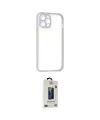 ieg™ iPhone 12 Pro Max Kılıf Nova Asil Özel Seri - Siyah Bilvis Hayalet Cam Ekran Koruyucu
