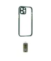 ieg™ iPhone 12 Pro Max Kılıf Nova Asil Özel Seri - Siyah Joko Magic 5D Hayalet Cam