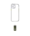 ieg™ iPhone 12 Pro Max Kılıf Nova Asil Özel Seri - Siyah Joko Magic 5D Hayalet Cam