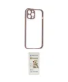 ieg™ iPhone 12 Pro Max Kılıf Nova Asil Özel Seri - Siyah Mat Seramik Nano Ekran Koruyucu