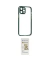ieg™ iPhone 12 Pro Max Kılıf Nova Asil Özel Seri - Siyah Mat Seramik Nano Ekran Koruyucu