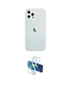 ieg™ iPhone 12 Pro Max Kılıf Nova Çizgi - Siyah 3D Antistatik Cam Ekran Koruyucu