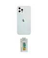 ieg™ iPhone 12 Pro Max Kılıf Nova Çizgi - Siyah Polymer Nano Ekran Koruyucu