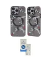 ieg™ iPhone 12 Pro Max Kılıf Nova Doku Koleksiyonu - Şeffaf Royal Nano Ekran Koruyucu
