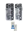 ieg™ iPhone 12 Pro Max Kılıf Nova Doku Koleksiyonu - Şeffaf Royal Nano Ekran Koruyucu