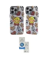 ieg™ iPhone 12 Pro Max Kılıf Nova Doku Koleksiyonu - Şeffaf Royal Nano Ekran Koruyucu
