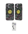 ieg™ iPhone 12 Pro Max Kılıf Nova Doku Koleksiyonu - Şeffaf Uv Polymer Nano Ekran Koruyucu