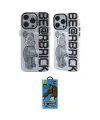 ieg™ iPhone 12 Pro Max Kılıf Nova Doku Koleksiyonu - Siyah 18D Cam Ekran Koruyucu