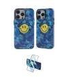 ieg™ iPhone 12 Pro Max Kılıf Nova Doku Koleksiyonu - Siyah 3D Antistatik Cam Ekran Koruyucu