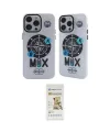 ieg™ iPhone 12 Pro Max Kılıf Nova Doku Koleksiyonu - Siyah Mat Seramik Nano Ekran Koruyucu