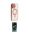 ieg™ iPhone 12 Pro Max Kılıf Nova Işık Özel Seri - Şeffaf 360 Full Body Arka Koruyucu