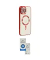 ieg™ iPhone 12 Pro Max Kılıf Nova Işık Özel Seri - Şeffaf Royal Nano Ekran Koruyucu