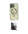 ieg™ iPhone 12 Pro Max Kılıf Nova Işık Özel Seri - Şeffaf Temperli Cam Ekran Koruyucu