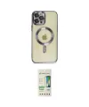ieg™ iPhone 12 Pro Max Kılıf Nova Işık Özel Seri - Siyah 20D Premium Cam Ekran Koruyucu