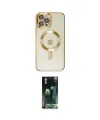 ieg™ iPhone 12 Pro Max Kılıf Nova Işık Özel Seri - Siyah 360 Mat Full Body Arka Koruyucu