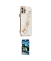 ieg™ iPhone 12 Pro Max Kılıf Nova Işık Prime - Siyah 34D Izgaralı Cam
