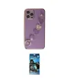 ieg™ iPhone 12 Pro Max Kılıf Nova Işık Prime - Siyah 34D Izgaralı Cam
