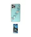 ieg™ iPhone 12 Pro Max Kılıf Nova Işık Prime - Siyah 34D Izgaralı Cam