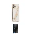 ieg™ iPhone 12 Pro Max Kılıf Nova Işık Prime - Siyah 3D Antistatik Hayalet Cam Ekran Koruyucu