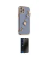 ieg™ iPhone 12 Pro Max Kılıf Nova Işık Prime - Siyah 3D Antistatik Hayalet Cam Ekran Koruyucu