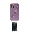 ieg™ iPhone 12 Pro Max Kılıf Nova Işık Prime - Siyah 3D Antistatik Hayalet Cam Ekran Koruyucu