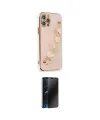 ieg™ iPhone 12 Pro Max Kılıf Nova Işık Prime - Siyah 3D Antistatik Hayalet Cam Ekran Koruyucu