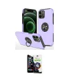 ieg™ iPhone 12 Pro Max Kılıf Odak Form Prime - Şeffaf Temperli Cam Ekran Koruyucu