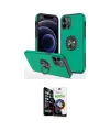 ieg™ iPhone 12 Pro Max Kılıf Odak Form Prime - Şeffaf Temperli Cam Ekran Koruyucu