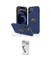 ieg™ iPhone 12 Pro Max Kılıf Odak Form Prime - Şeffaf Uv Polymer Nano Ekran Koruyucu