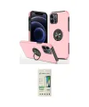 ieg™ iPhone 12 Pro Max Kılıf Odak Form Prime - Siyah 20D Premium Cam Ekran Koruyucu