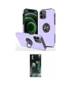 ieg™ iPhone 12 Pro Max Kılıf Odak Form Prime - Siyah 360 Mat Full Body Arka Koruyucu