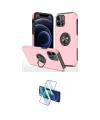 ieg™ iPhone 12 Pro Max Kılıf Odak Form Prime - Siyah 3D Antistatik Seramik Nano Ekran Koruyucu