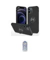ieg™ iPhone 12 Pro Max Kılıf Odak Form Prime - Siyah Joko Magic 5D Cam