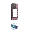 ieg™ iPhone 12 Pro Max Kılıf Odak Klasik Serisi - Siyah 3D Antistatik Cam Ekran Koruyucu