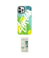 ieg™ iPhone 12 Pro Max Kılıf Siluet Çizgi Koleksiyonu - Siyah 20D Premium Cam Ekran Koruyucu