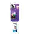 ieg™ iPhone 12 Pro Max Kılıf Siluet Çizgi Koleksiyonu - Siyah 5D Eko Cam Ekran Koruyucu