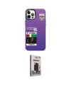 ieg™ iPhone 12 Pro Max Kılıf Siluet Çizgi Koleksiyonu - Siyah Bilvis Hayalet Cam Ekran Koruyucu