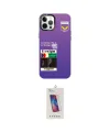 ieg™ iPhone 12 Pro Max Kılıf Siluet Çizgi Koleksiyonu - Siyah Joko 5D Cam
