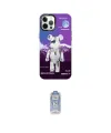 ieg™ iPhone 12 Pro Max Kılıf Siluet Çizgi Koleksiyonu - Siyah Joko Magic 5D Cam