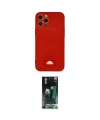 ieg™ iPhone 12 Pro Max Kılıf Vadi Çizgi Prime - Şeffaf 360 Full Body Arka Koruyucu