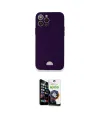 ieg™ iPhone 12 Pro Max Kılıf Vadi Çizgi Prime - Şeffaf Temperli Cam Ekran Koruyucu