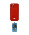 ieg™ iPhone 12 Pro Max Kılıf Vadi Çizgi Prime - Siyah 18D Cam Ekran Koruyucu